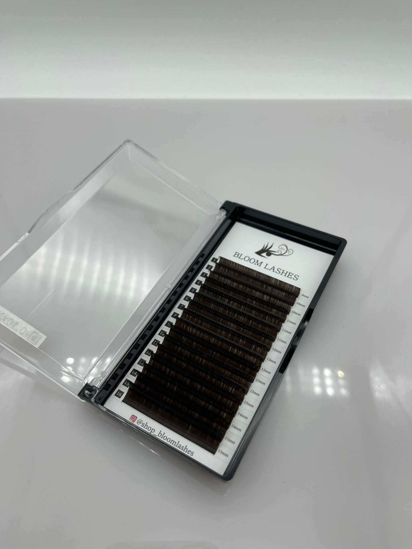 Dark Brown Eyelash Extension Mix Palets